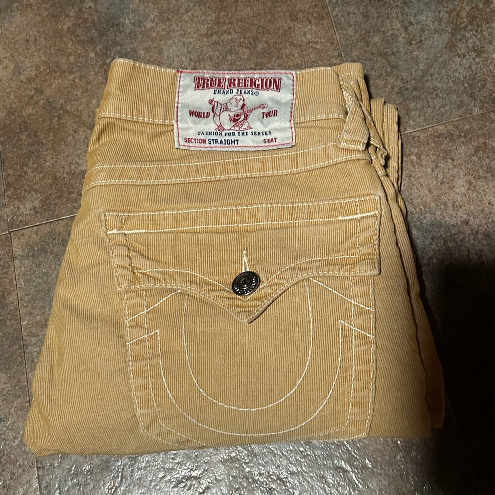 *SOLD* True Religion Khakis Corduroy